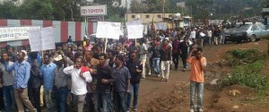 Oromo's students protest